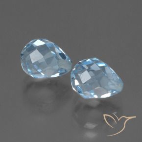 Shop natural 5.18ct スカイブルー トパーズ gems, ブリオレット, from ブラジル at GemSelect. In stock, global shipping!