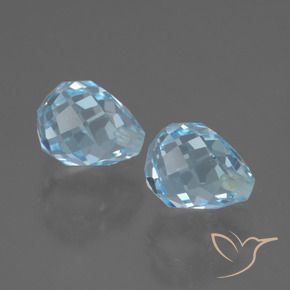 Shop natural 5.41ct スカイブルー トパーズ gems, ブリオレット, from ブラジル at GemSelect. In stock, global shipping!