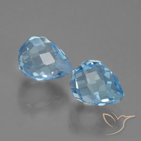 Shop natural 5.24ct スカイブルー トパーズ gems, ブリオレット, from ブラジル at GemSelect. In stock, global shipping!