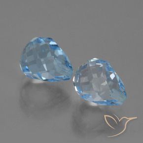 Shop natural 5.05ct スカイブルー トパーズ gems, ブリオレット, from ブラジル at GemSelect. In stock, global shipping!