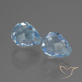 Shop natural 5.17ct スカイブルー トパーズ gems, ブリオレット, from ブラジル at GemSelect. In stock, global shipping!