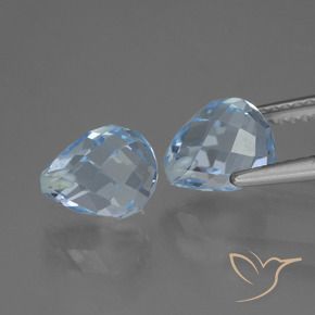 Shop natural 5.17ct スカイブルー トパーズ gems, ブリオレット, from ブラジル at GemSelect. In stock, global shipping!