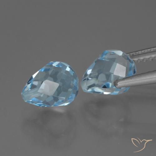 Shop natural 4.90ct スカイブルー トパーズ gems, ブリオレット, from ブラジル at GemSelect. In stock, global shipping!