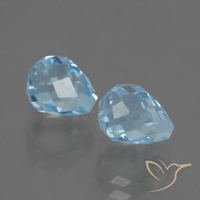 Shop natural 5.02ct スカイブルー トパーズ gems, ブリオレット, from ブラジル at GemSelect. In stock, global shipping!