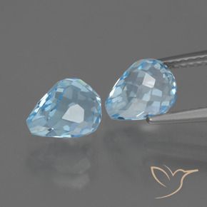 Shop natural 5.00ct スカイブルー トパーズ gems, ブリオレット, from ブラジル at GemSelect. In stock, global shipping!
