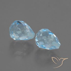 Shop natural 4.81ct スカイブルー トパーズ gems, ブリオレット, from ブラジル at GemSelect. In stock, global shipping!