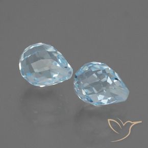 Shop natural 5.12ct スカイブルー トパーズ gems, ブリオレット, from ブラジル at GemSelect. In stock, global shipping!