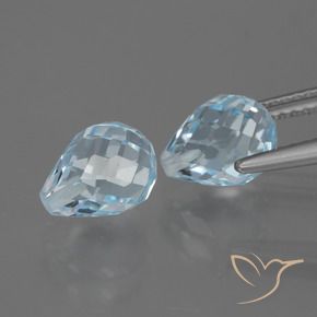 Shop natural 5.12ct スカイブルー トパーズ gems, ブリオレット, from ブラジル at GemSelect. In stock, global shipping!