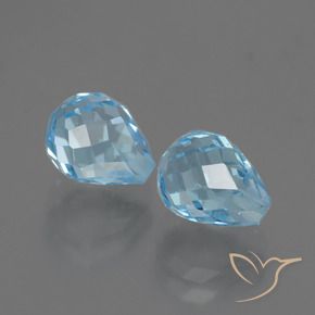 Shop natural 5.07ct スカイブルー トパーズ gems, ブリオレット, from ブラジル at GemSelect. In stock, global shipping!