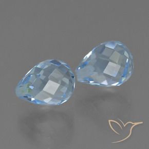 Shop natural 5.08ct スカイブルー トパーズ gems, ブリオレット, from ブラジル at GemSelect. In stock, global shipping!