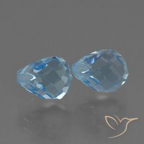 Shop natural 4.71ct スカイブルー トパーズ gems, ブリオレット, from ブラジル at GemSelect. In stock, global shipping!