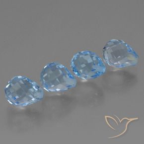 Shop natural 10.14ct スカイブルー トパーズ gems, ブリオレット, from ブラジル at GemSelect. In stock, global shipping!