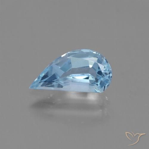 1.39ct 天然 スカイブルー トパーズ, ファンシー, VVS-VS