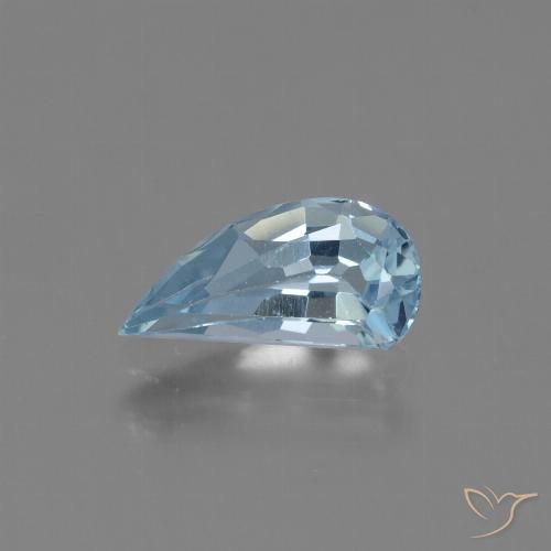 1.32ct 天然 スカイブルー トパーズ, ファンシー, VVS-VS