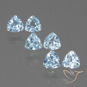 自然派の商品を探す 1.86ct スカイブルー トパーズ 宝石, トリリオン, ブラジル からGemSelectで. 在庫あり、世界各国へ発送!