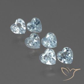 Shop natural 1.67ct スカイブルー トパーズ gems, 心臓, from ブラジル at GemSelect. In stock, global shipping!