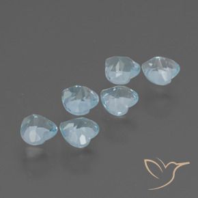 Shop natural 1.77ct スカイブルー トパーズ gems, 心臓, from ブラジル at GemSelect. In stock, global shipping!
