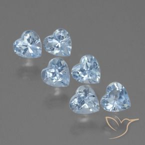 Shop natural 2.11ct スカイブルー トパーズ gems, 心臓, from ブラジル at GemSelect. In stock, global shipping!
