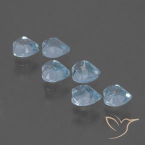 Shop natural 1.76ct スカイブルー トパーズ gems, 心臓, from ブラジル at GemSelect. In stock, global shipping!