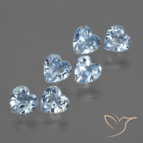 Shop natural 1.69ct スカイブルー トパーズ gems, 心臓, from ブラジル at GemSelect. In stock, global shipping!