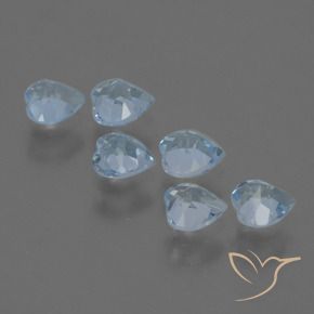 Shop natural 1.69ct スカイブルー トパーズ gems, 心臓, from ブラジル at GemSelect. In stock, global shipping!