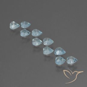 Shop natural 2.93ct スカイブルー トパーズ gems, 心臓, from ブラジル at GemSelect. In stock, global shipping!