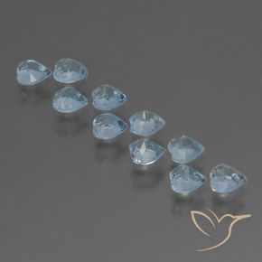 Shop natural 2.91ct スカイブルー トパーズ gems, 心臓, from ブラジル at GemSelect. In stock, global shipping!
