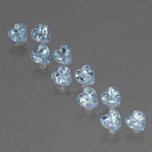 自然派の商品を探す 3.01ct スカイブルー トパーズ 宝石, ハート型, ブラジル からGemSelectで. 在庫あり、世界各国へ発送!