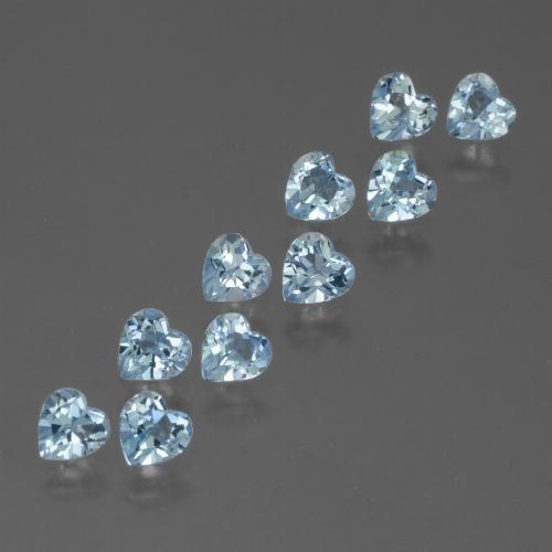 自然派の商品を探す 2.65ct スカイブルー トパーズ 宝石, ハート型, ブラジル からGemSelectで. 在庫あり、世界各国へ発送!