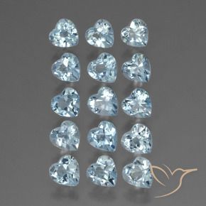 Shop natural 4.60ct スカイブルー トパーズ gems, 心臓, from ブラジル at GemSelect. In stock, global shipping!