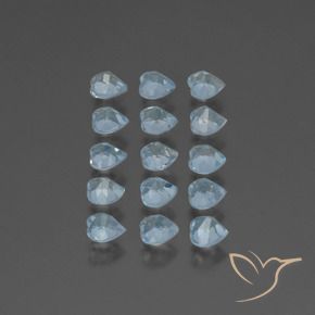 Shop natural 4.31ct スカイブルー トパーズ gems, 心臓, from ブラジル at GemSelect. In stock, global shipping!