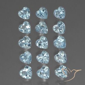 Shop natural 4.93ct スカイブルー トパーズ gems, 心臓, from ブラジル at GemSelect. In stock, global shipping!