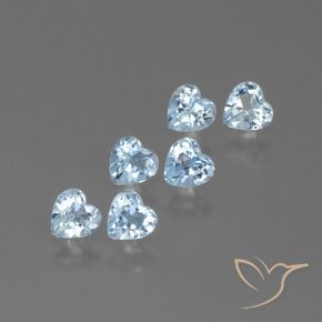 Shop natural 1.87ct スカイブルー トパーズ gems, 心臓, from ブラジル at GemSelect. In stock, global shipping!