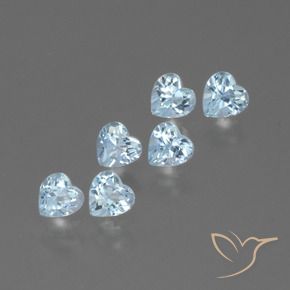 Shop natural 1.77ct スカイブルー トパーズ gems, 心臓, from ブラジル at GemSelect. In stock, global shipping!
