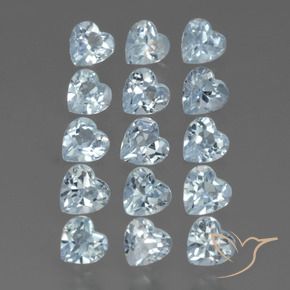 Shop natural 4.55ct スカイブルー トパーズ gems, 心臓, from ブラジル at GemSelect. In stock, global shipping!