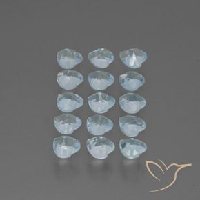 Shop natural 4.75ct スカイブルー トパーズ gems, 心臓, from ブラジル at GemSelect. In stock, global shipping!