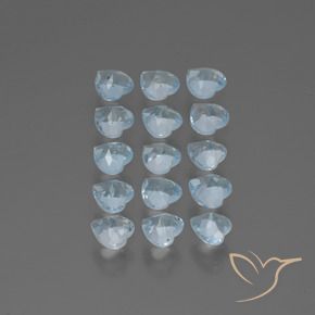 Shop natural 4.26ct スカイブルー トパーズ gems, 心臓, from ブラジル at GemSelect. In stock, global shipping!