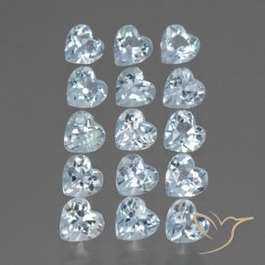 Shop natural 4.14ct スカイブルー トパーズ gems, 心臓, from ブラジル at GemSelect. In stock, global shipping!