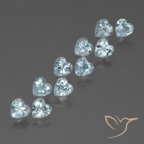 Shop natural 2.91ct スカイブルー トパーズ gems, 心臓, from ブラジル at GemSelect. In stock, global shipping!