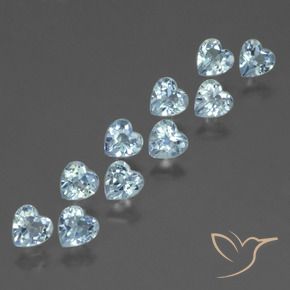Shop natural 3.02ct スカイブルー トパーズ gems, 心臓, from ブラジル at GemSelect. In stock, global shipping!