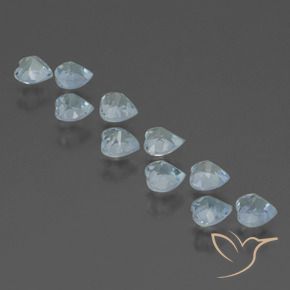 Shop natural 3.04ct スカイブルー トパーズ gems, 心臓, from ブラジル at GemSelect. In stock, global shipping!