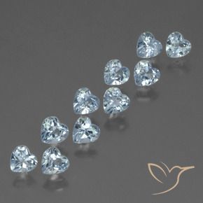 Shop natural 2.98ct スカイブルー トパーズ gems, 心臓, from ブラジル at GemSelect. In stock, global shipping!
