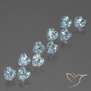 Shop natural 3.32ct スカイブルー トパーズ gems, 心臓, from ブラジル at GemSelect. In stock, global shipping!