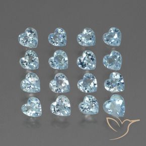 Shop natural 4.69ct スカイブルー トパーズ gems, 心臓, from ブラジル at GemSelect. In stock, global shipping!