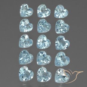 Shop natural 4.32ct スカイブルー トパーズ gems, 心臓, from ブラジル at GemSelect. In stock, global shipping!