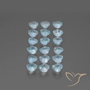 Shop natural 5.46ct スカイブルー トパーズ gems, 心臓, from ブラジル at GemSelect. In stock, global shipping!