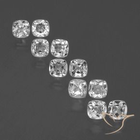 Shop natural 4.71ct ホワイト トパーズ gems, クッション, from ブラジル at GemSelect. In stock, global shipping!