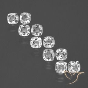 Shop natural 4.49ct ホワイト トパーズ gems, クッション, from ブラジル at GemSelect. In stock, global shipping!