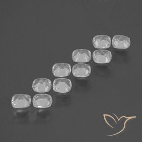 Shop natural 4.49ct ホワイト トパーズ gems, クッション, from ブラジル at GemSelect. In stock, global shipping!