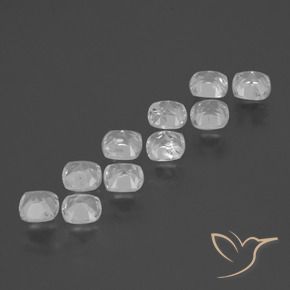 Shop natural 5.07ct ホワイト トパーズ gems, クッション, from ブラジル at GemSelect. In stock, global shipping!